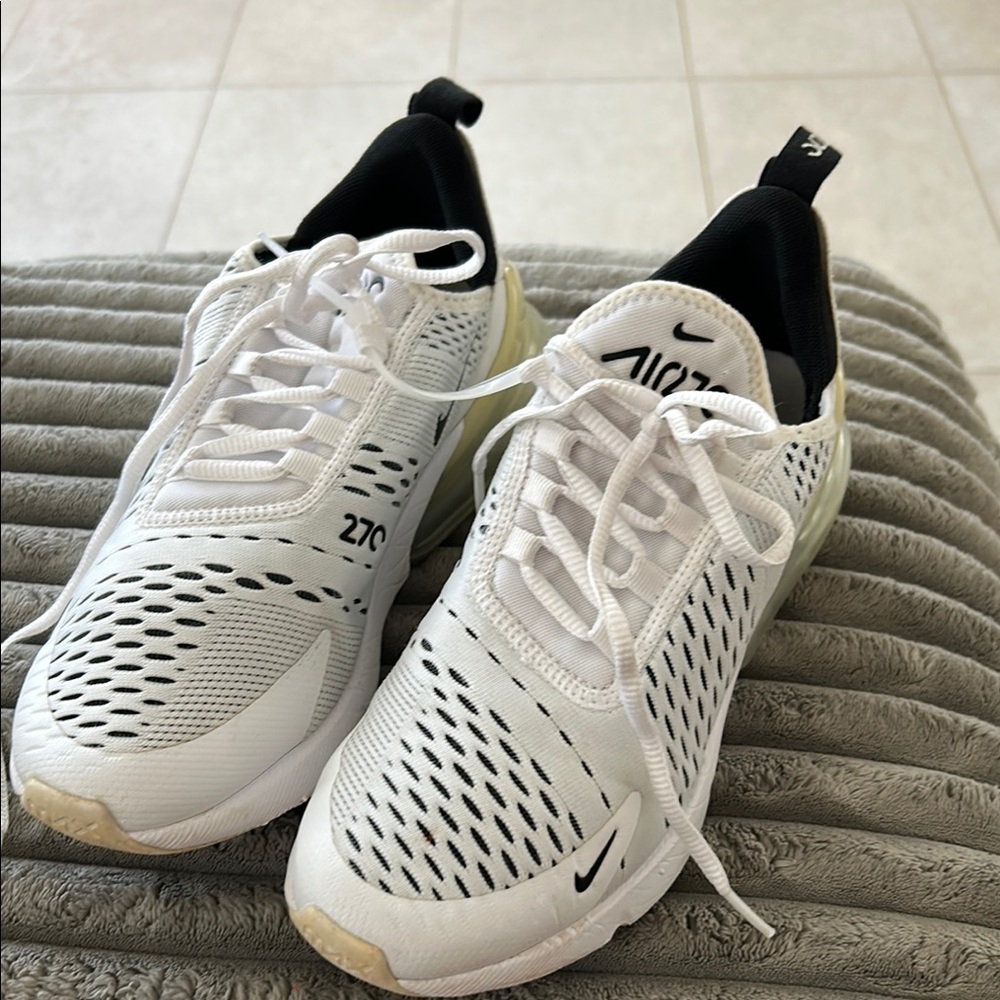 Nike Air Max 270 White Sneakers